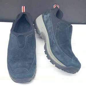 MERRELL Polar Moc Black Suede Slip On Shoes Size 8.5